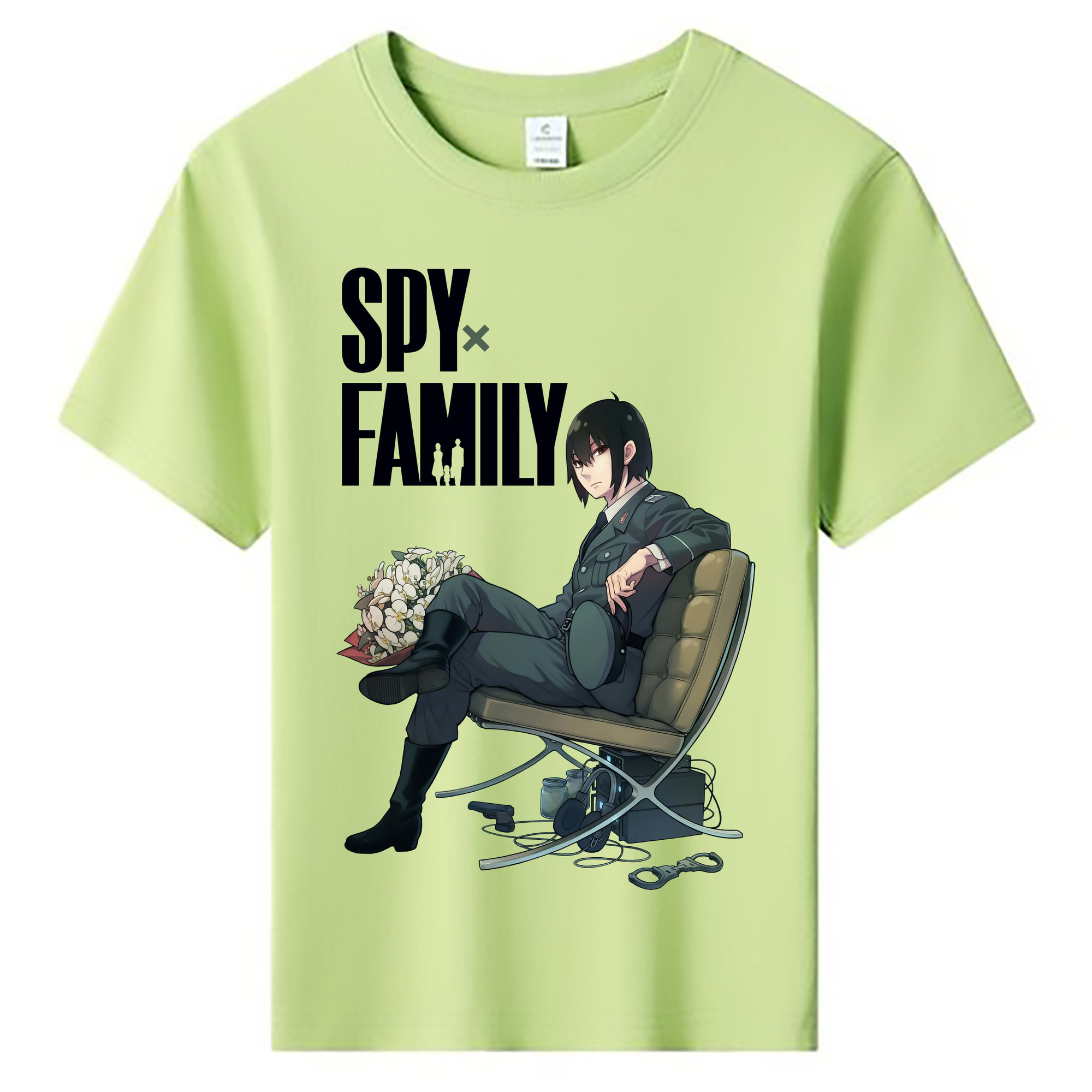 （画像用） SPY×FAMILY间谍家家酒 綿100％キッズTシャツ（フロントプリント）